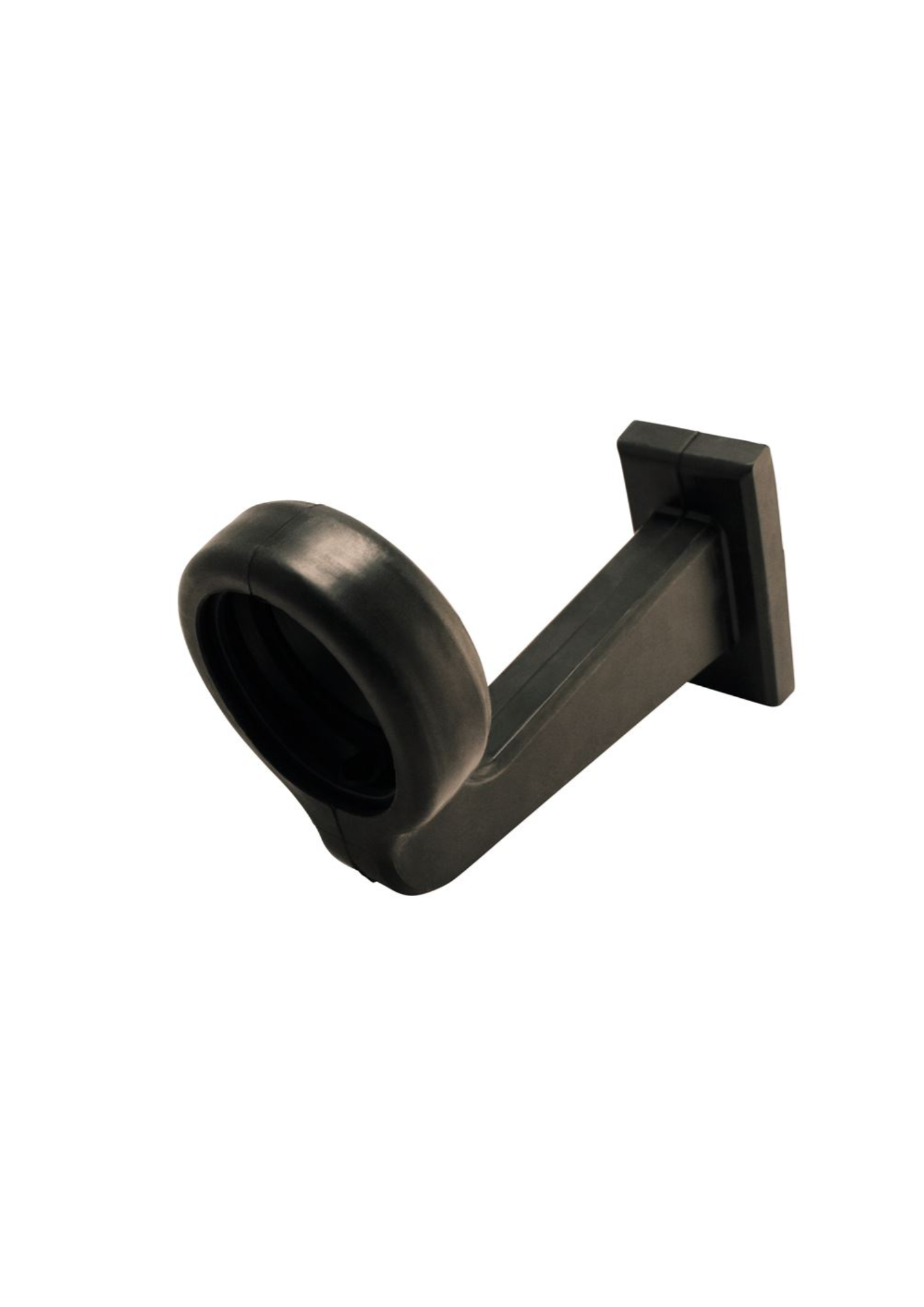 Gylle Rubber Montagevoet n°10 | Haaks 195mm