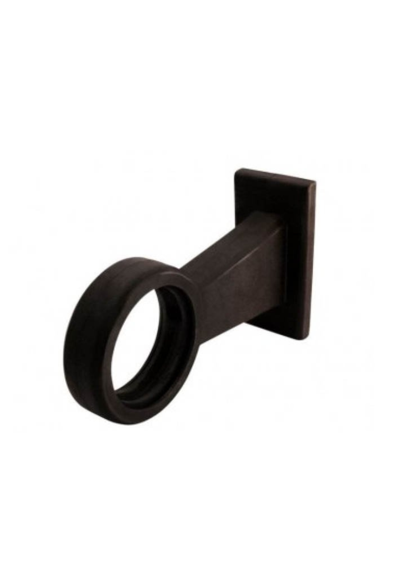 Gylle Rubber Montagevoet | Recht 165mm