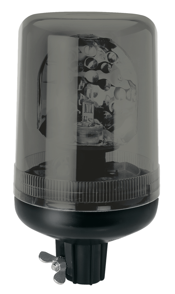 Zwaailamp AEB 590 24V Buisbevestiging | Wit/Smoked