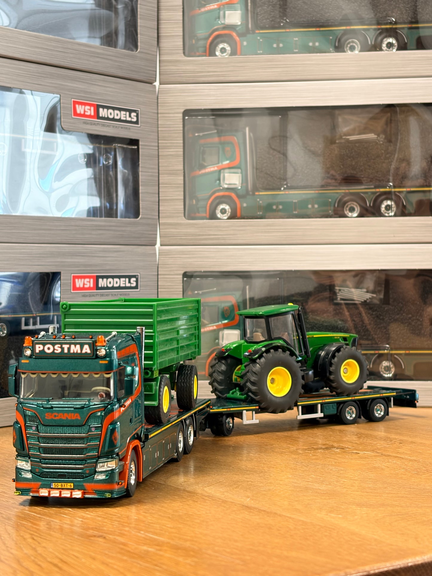 Postma Transport Scania S530 V8 Combi Miniatuur | Schaal 1:50