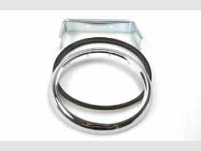 Chrome Ring voor Opbouw Achterlichten Ø140mm