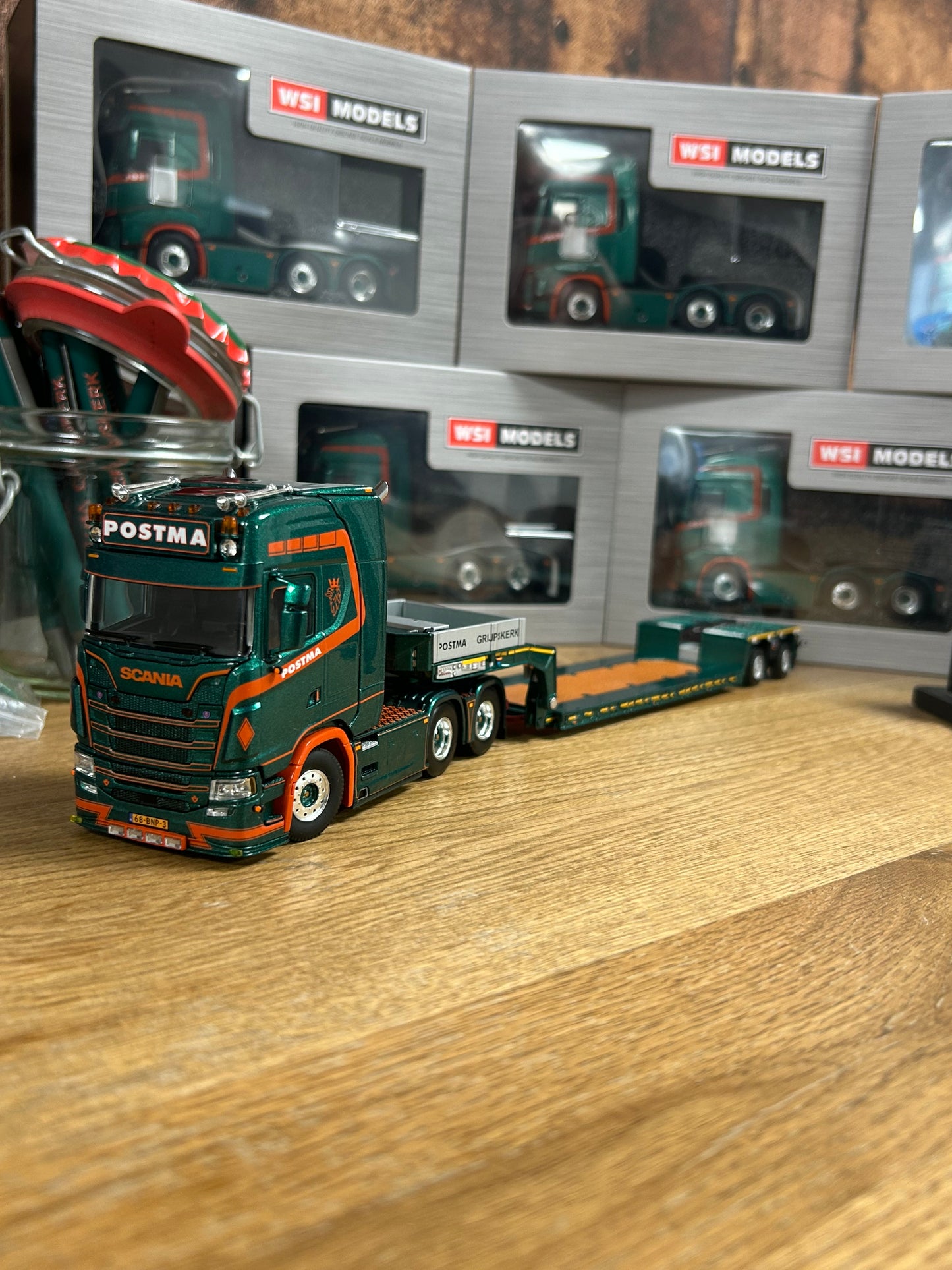 Postma Transport Scania S520 V8 Miniatuur