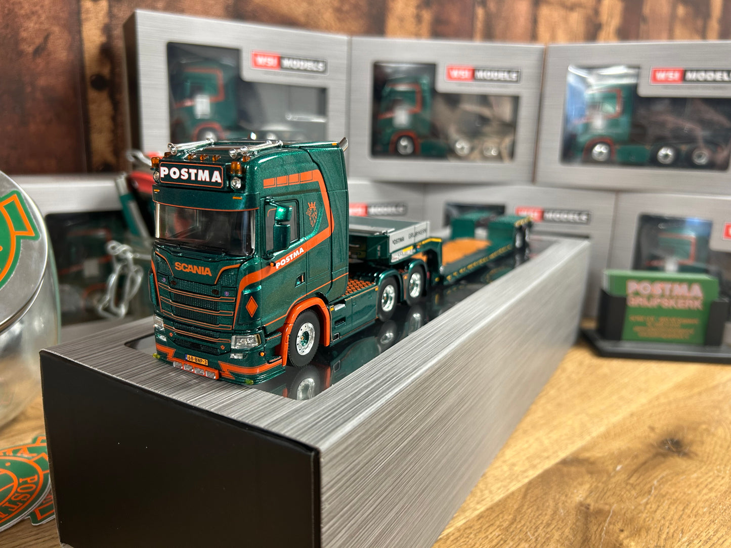 Postma Transport Scania S520 V8 Miniatuur