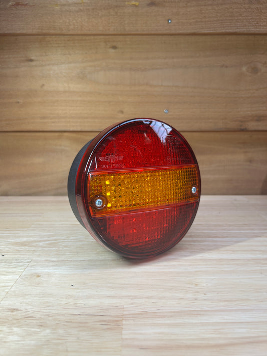 Achterlicht LED Dynamic Rond - 3 Functies