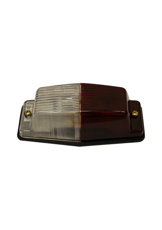 Dubbelbrander Wit/Rood
