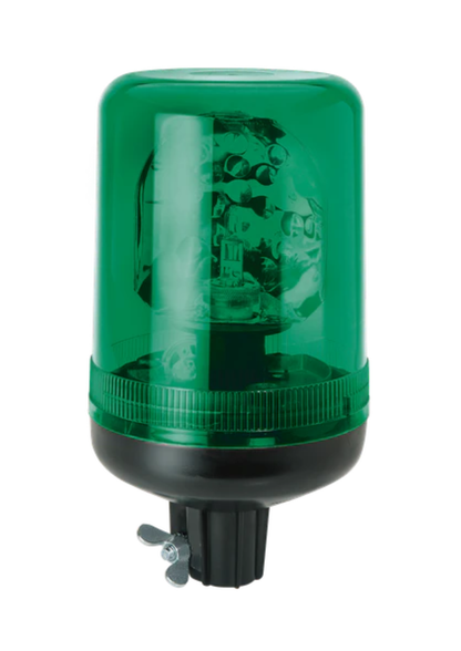 Zwaailamp AEB 590 24V Buisbevestiging | Groen