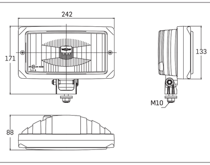 Bloklamp Halogeen SIM
